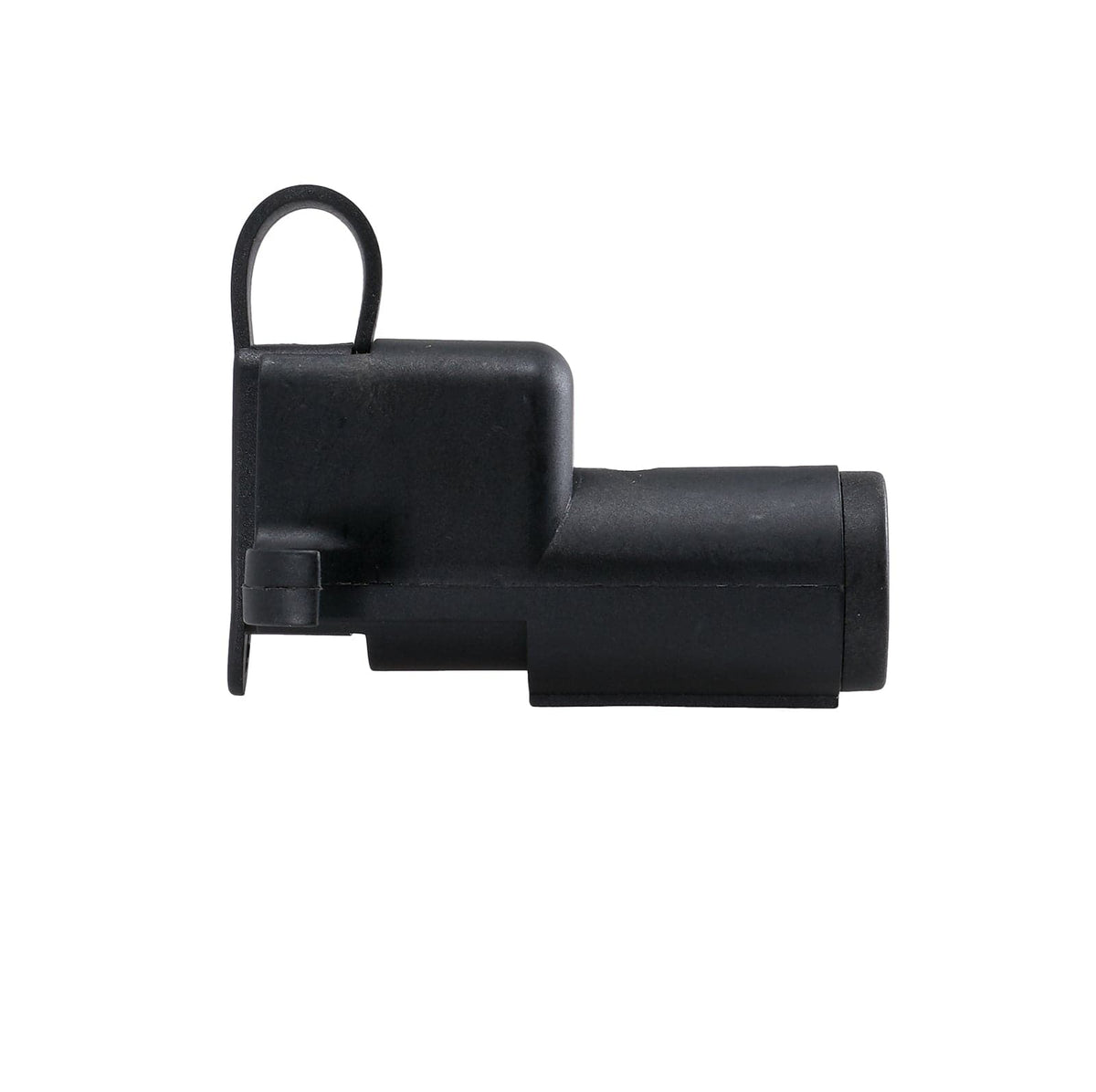 6/7-Pole Round to 4 Flat Trailer Adapter with Dust Cover