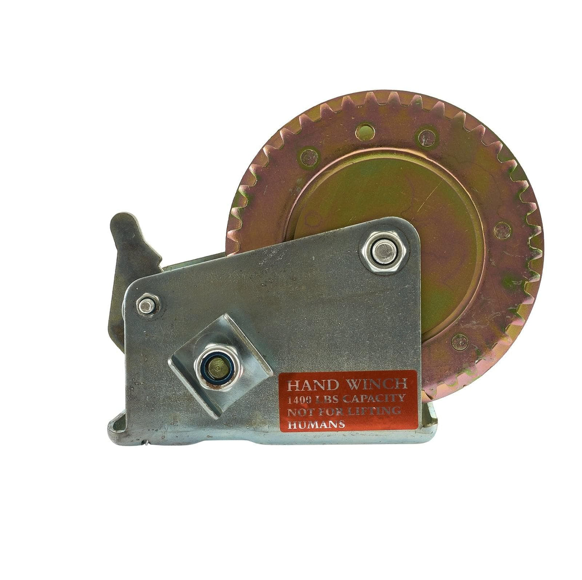 1400 lb Capacity Single Speed Gear Winch for 3-Seat 4-Stroke Watercraft