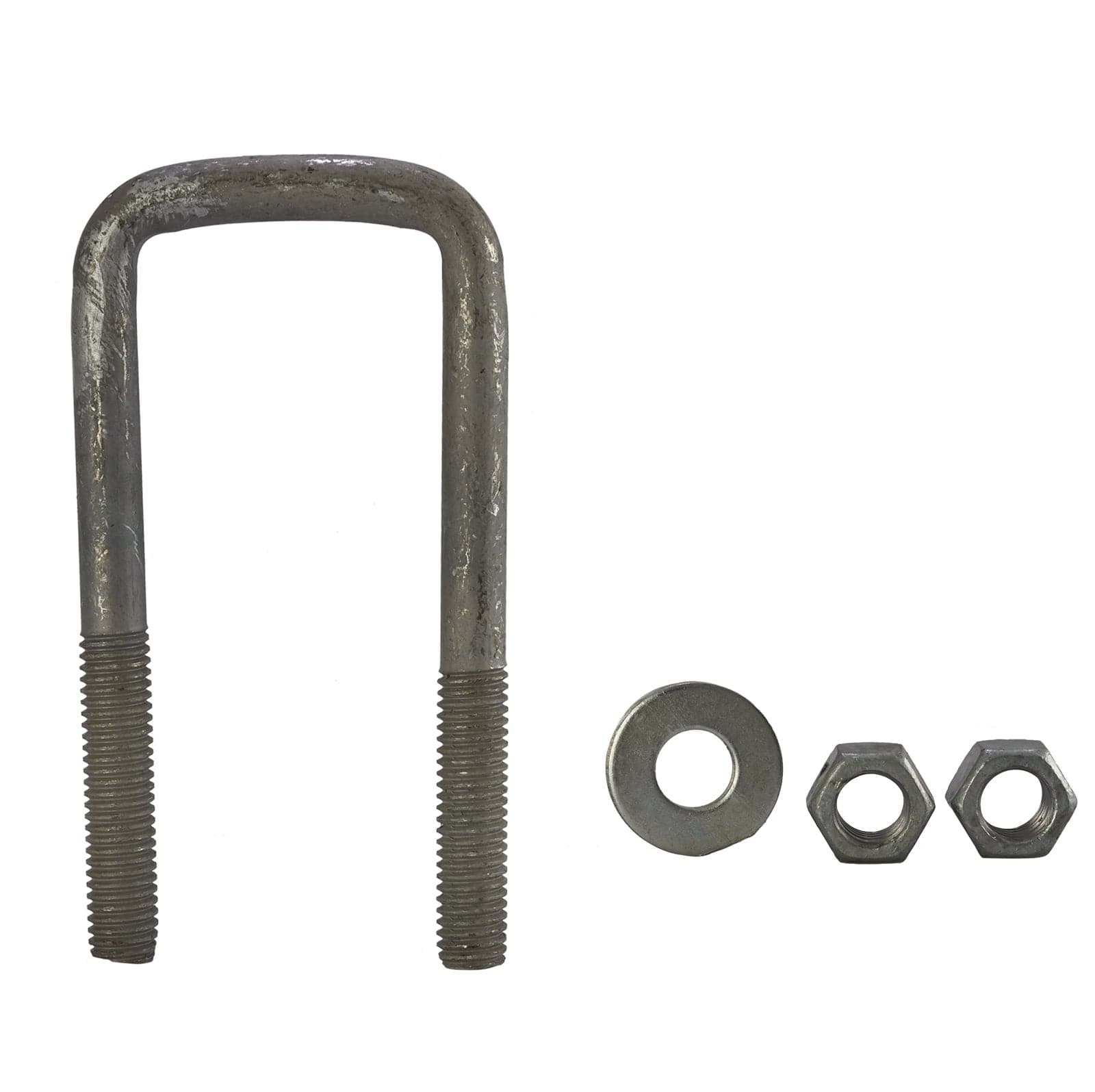Galvanized Trailer U-Bolt 1/2" x 2-1/16" x 4-3/16"