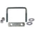 Trailer U-Bolts with Frame Straps, 4-1/8 x 3 & 6 Strap