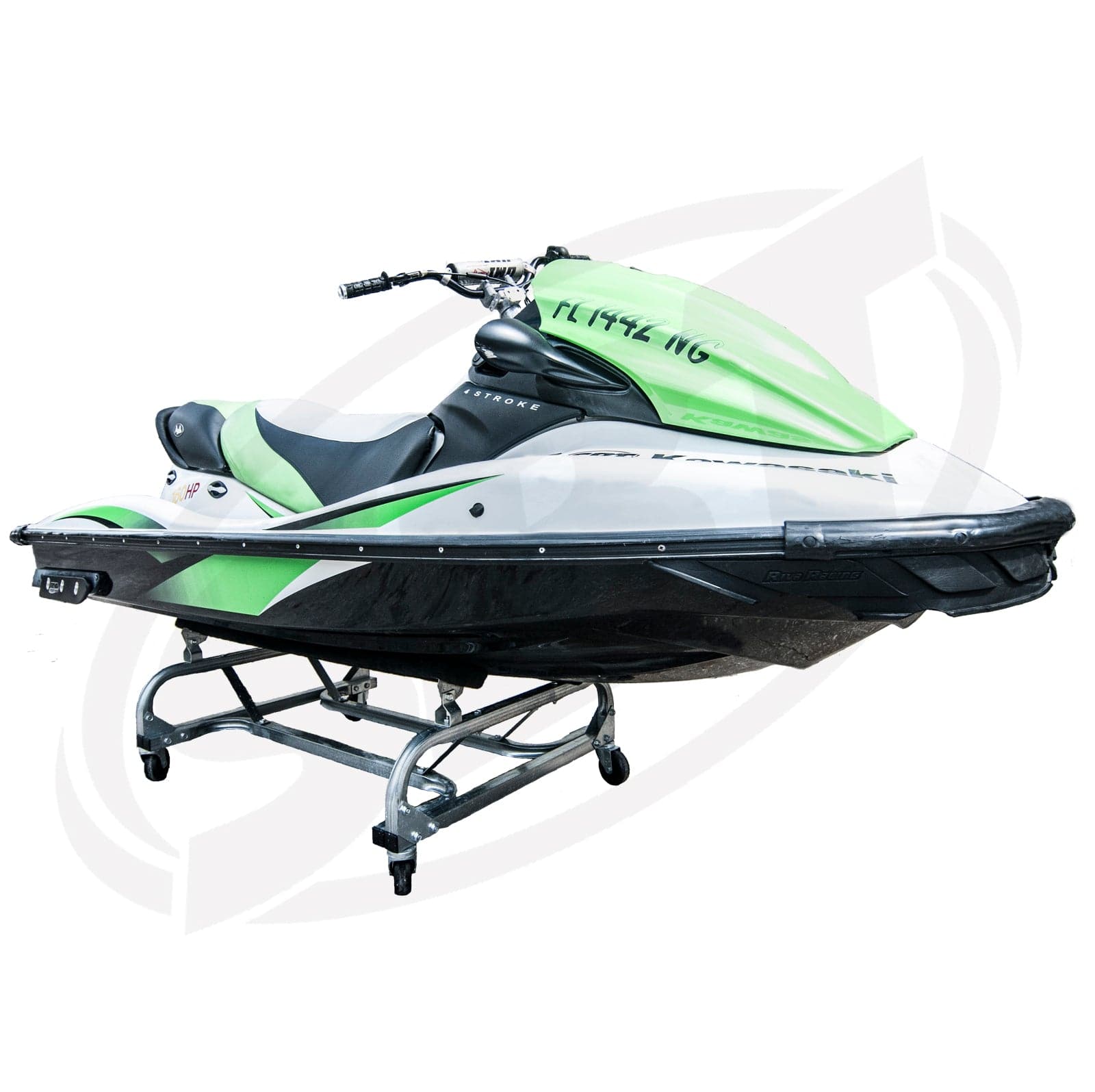 Shop Cart for PWC - 19" High Galvanized