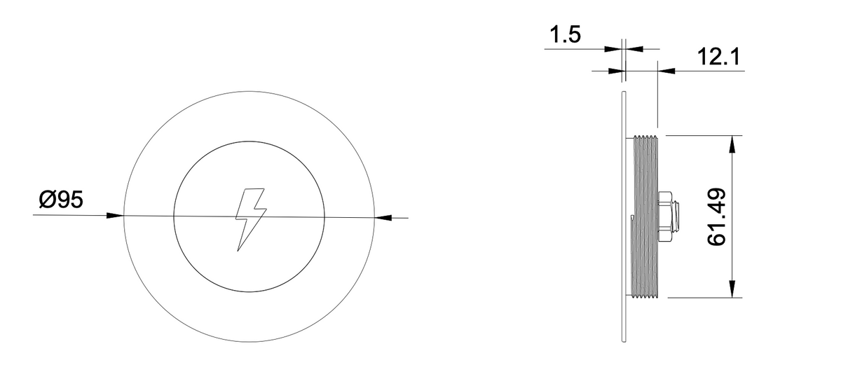 AquaAmp 300 Series Waterproof Wireless Charger