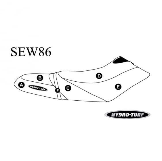 Hydro-Turf Side Covers for Kawasaki 650 SX (no plastic components)