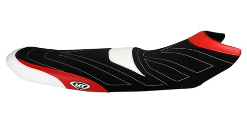 Hydro-Turf Seat Cover for Yamaha EX/EX DELUXE/EX SPORT/EX-R (Red/Wht/Blk)