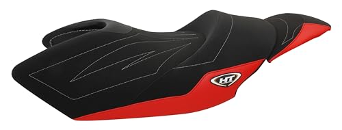 Hydro-Turf Premier Seat Cover compatible with Yamaha 12-16 FZR  (Black/Red)