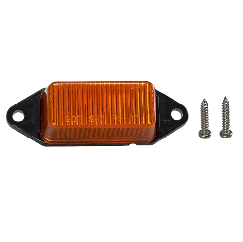 SBT Rectangular clearance marker amber Led trailer light