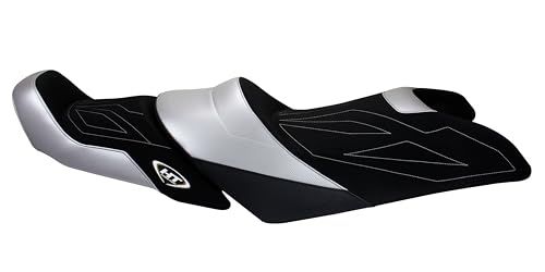 Hydro-Turf Premier Seat Cover for Yamaha 15-20 VX Cruiser/VX (Black/Silver)
