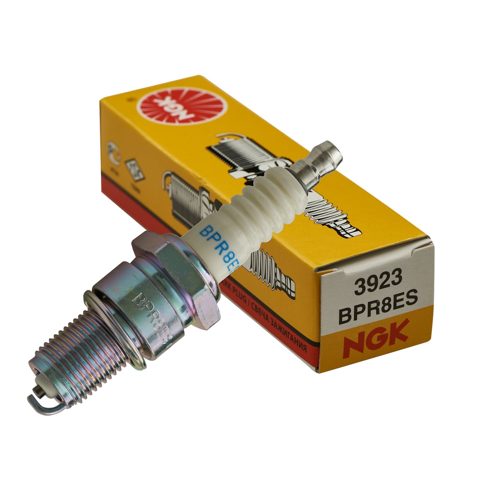 NGK BPR8ES Spark Plug compatible with Polaris SL/SLT/SLTX/SLH/SLTH/SLTX/SLX/Virage