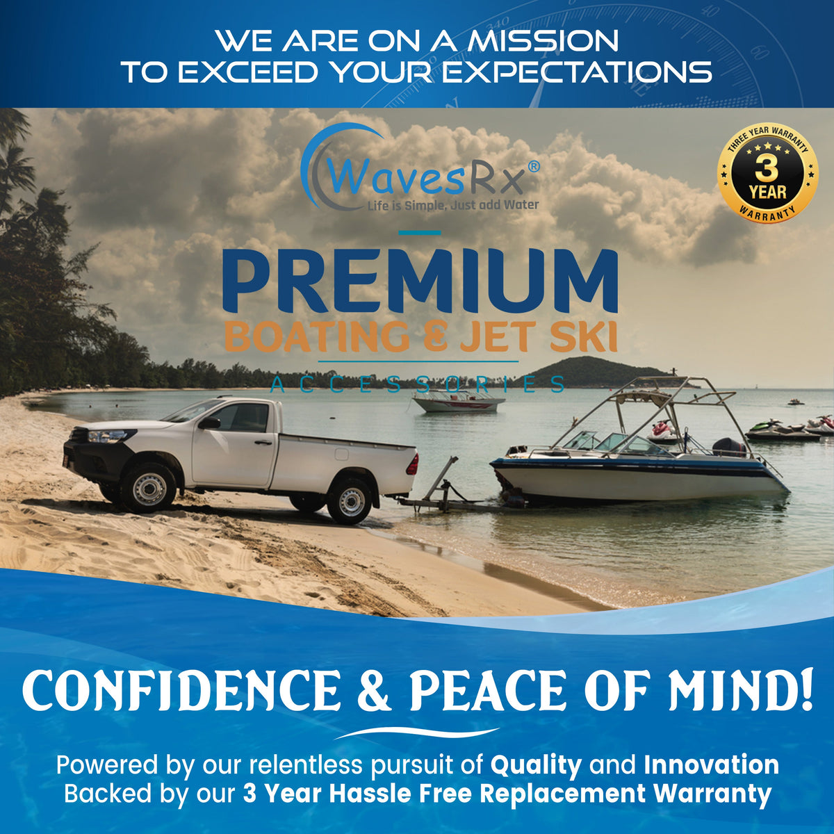 48IN BOAT TRANSOM STRAPS