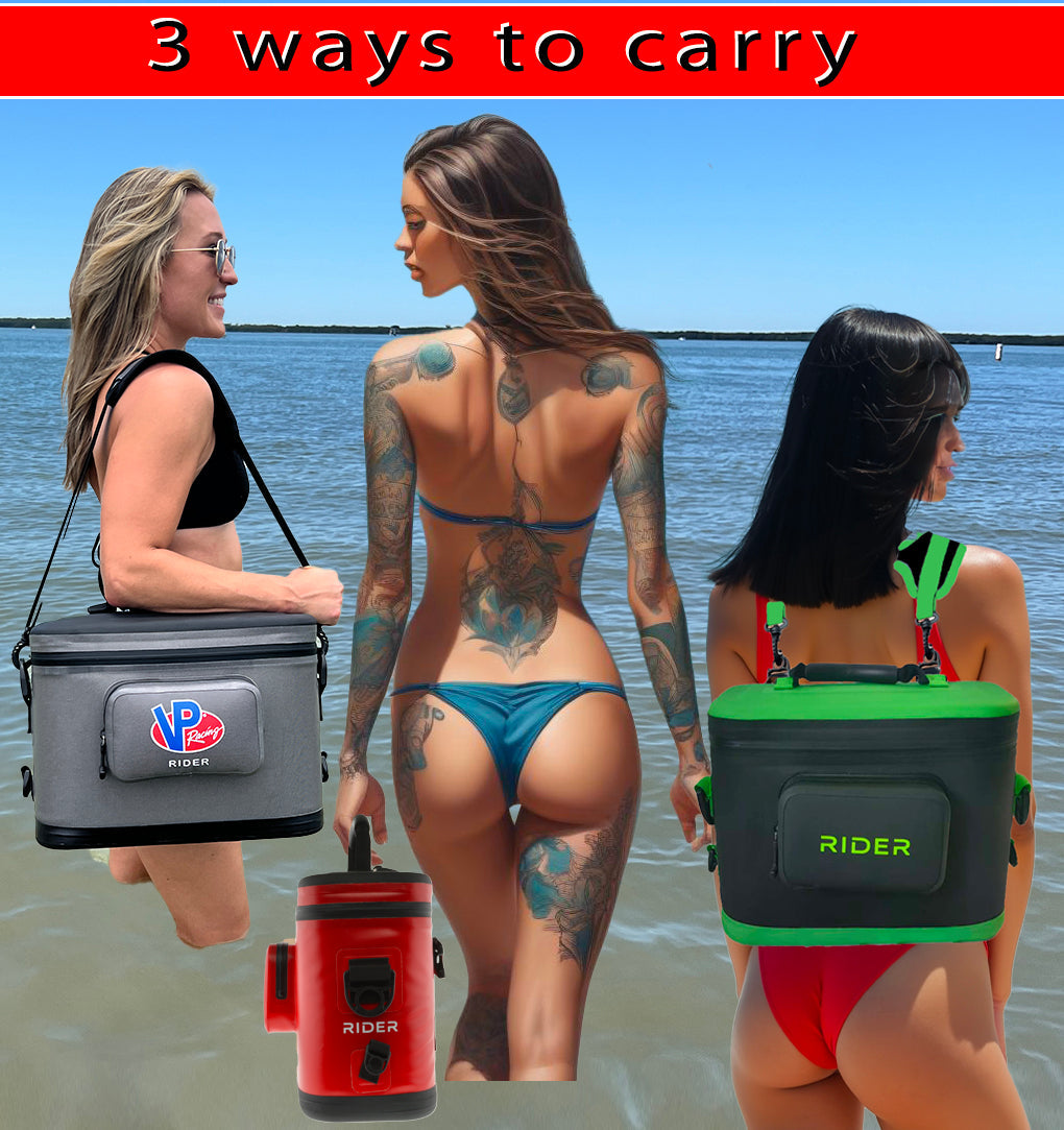 NEW RC102 Red 10 can jet ski cooler set of 2