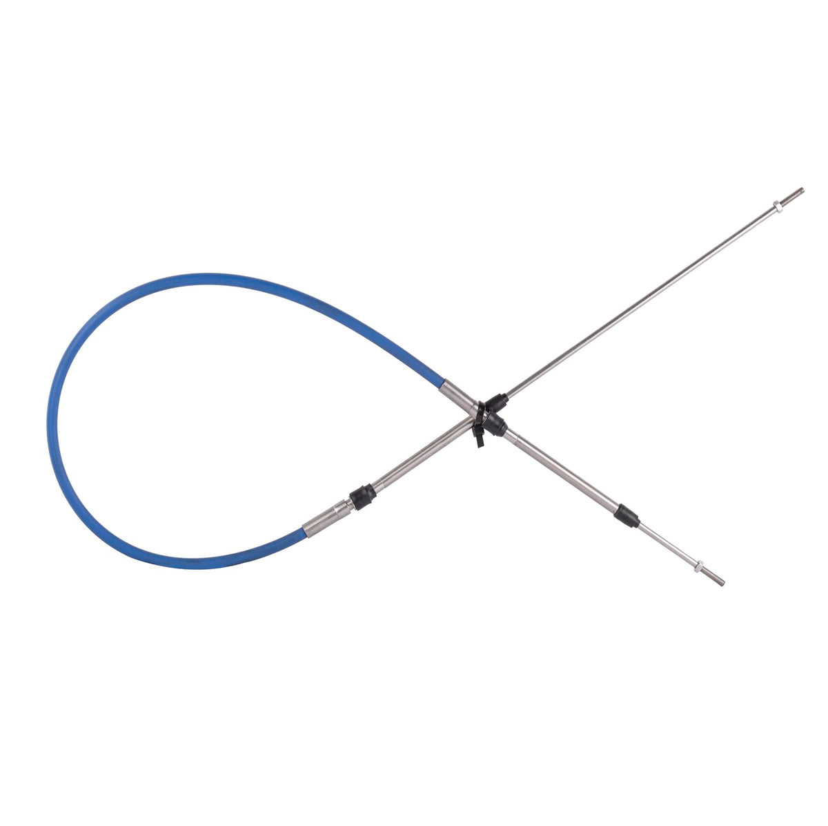SBT Steering Cable compatible with 59406-3719 Kawasaki X2 1989-90