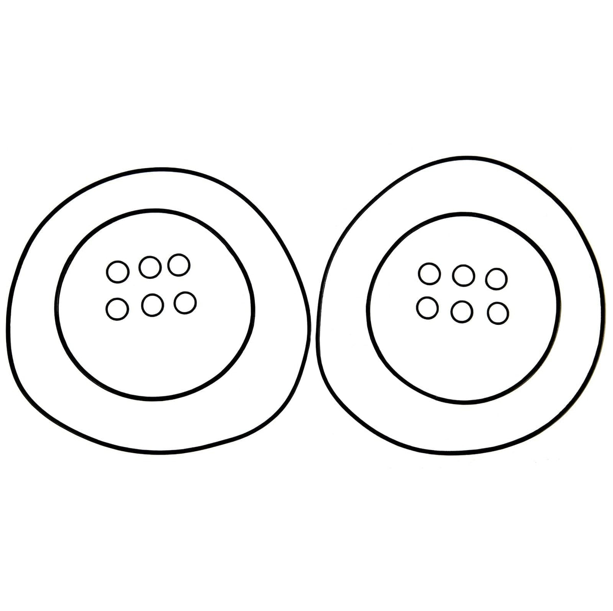 SBT Head O-Ring Kit compatible with 5411573, 5412232 Polaris Virage I