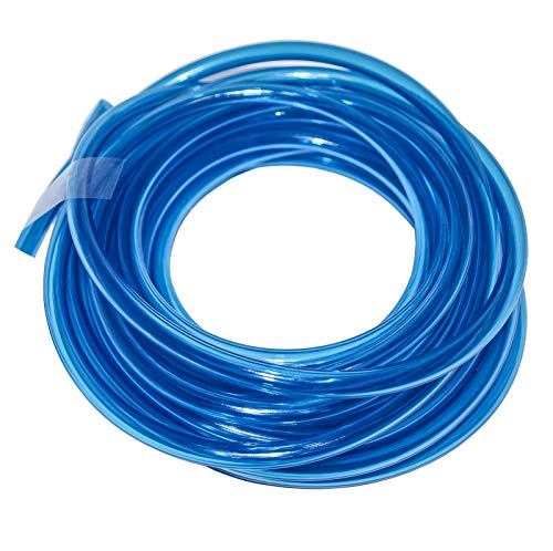 SBT Fuel Line, 25‑Foot Roll, 1/4‑Inch Diameter, Clear Blue