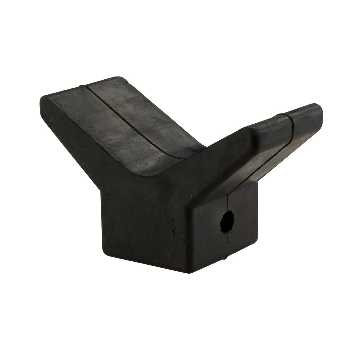 SBT 3 Inch Rubber Bow Stop with 1/2 inch Shaft for Boat Trailer Shaft Y style