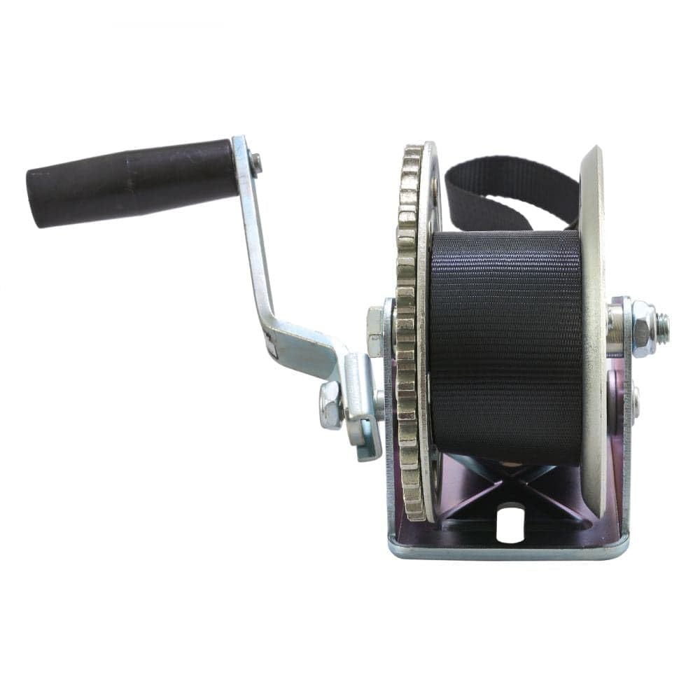 SBT Watercraft Superstore 900lb Winch with Strap and Bow Loop