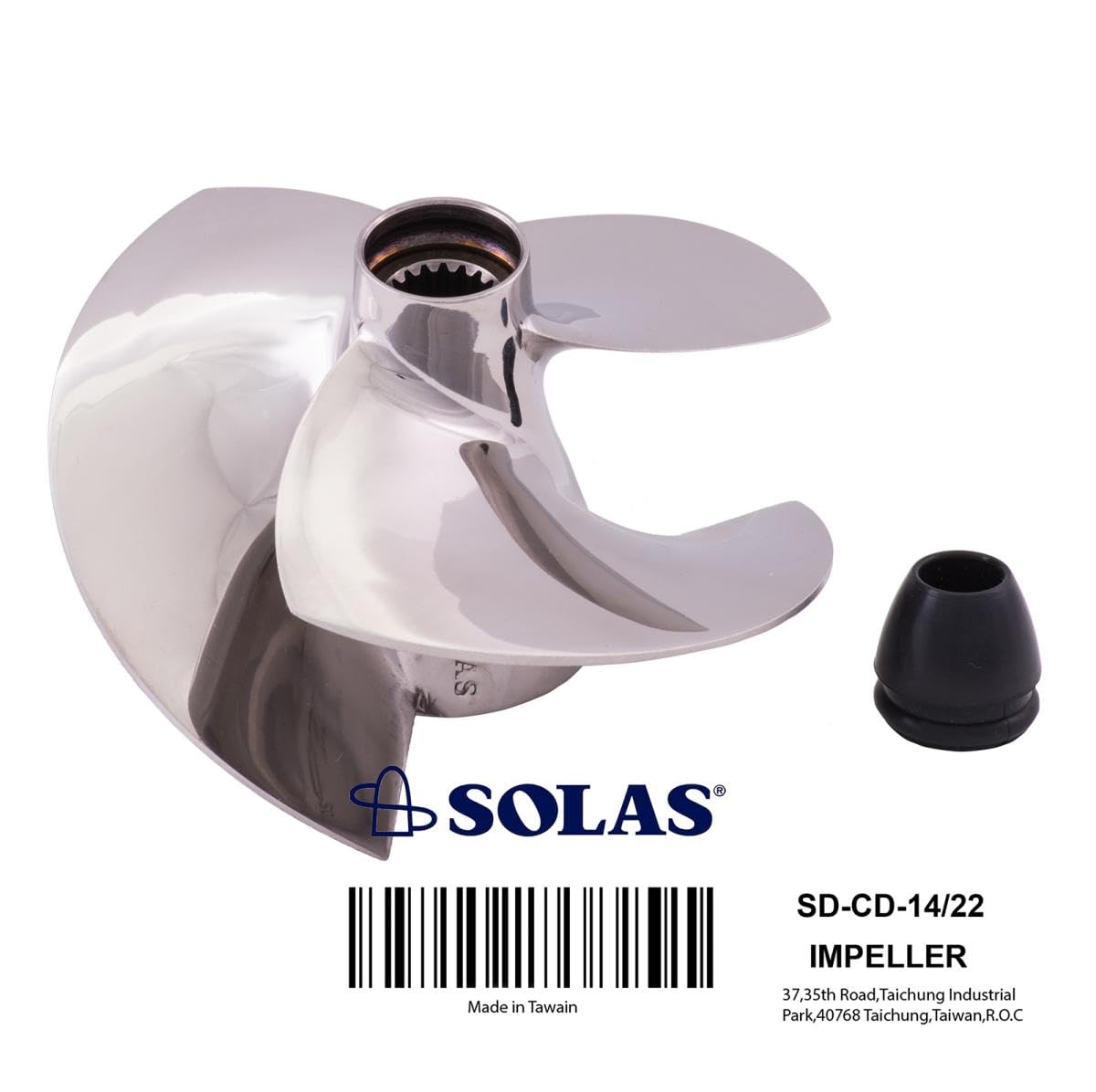 Solas Concord Impeller Sea-Doo GTX/XP/SPX/GS/GSI/GTI/GTS 1995-2001