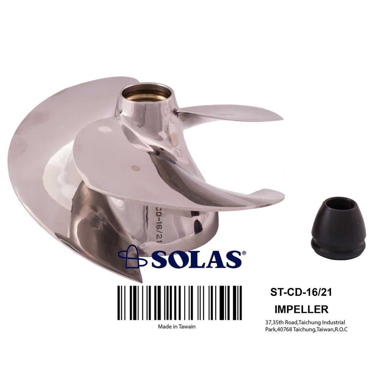 Solas Concord Series Impeller compatible with Sea-Doo XPL/GTX DI 1998-00