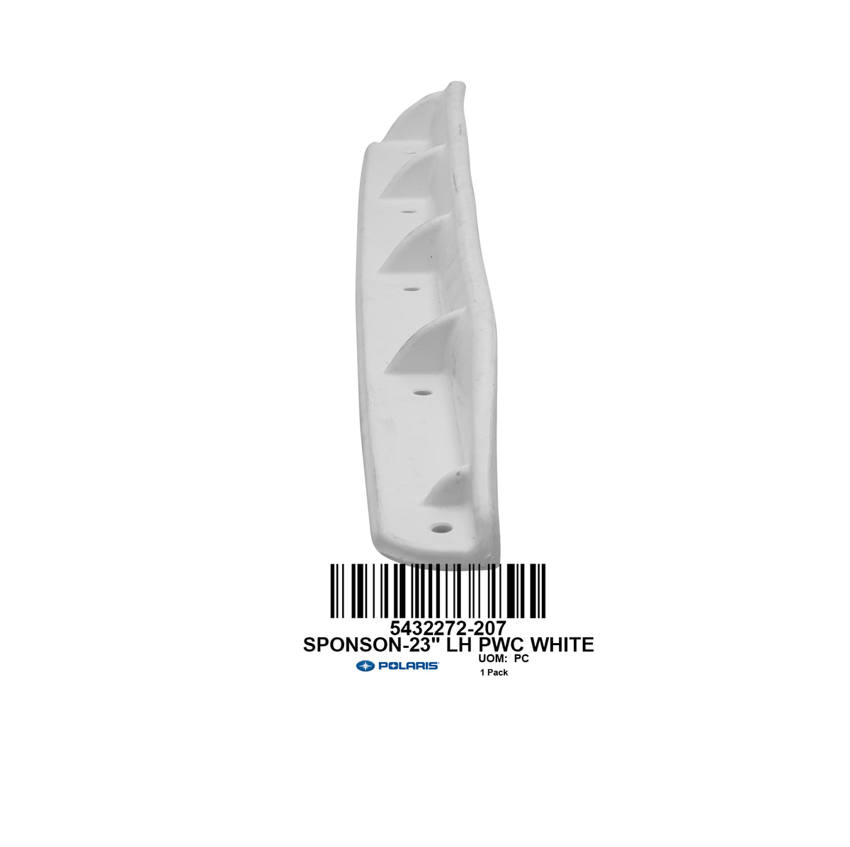 SPONSON23 LH PWC WHITE