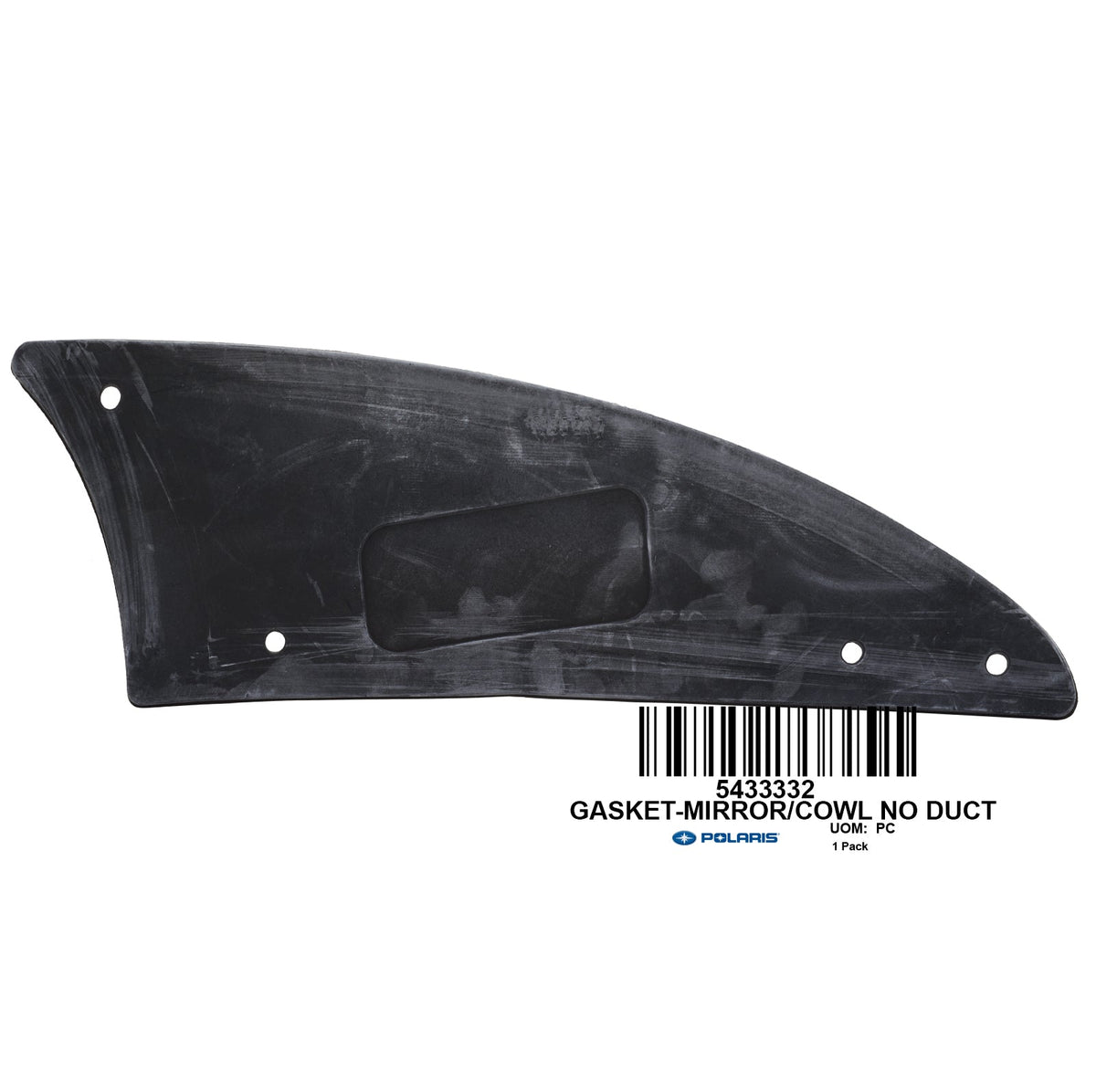 GASKETMIRROR/COWL NO DUCT LH