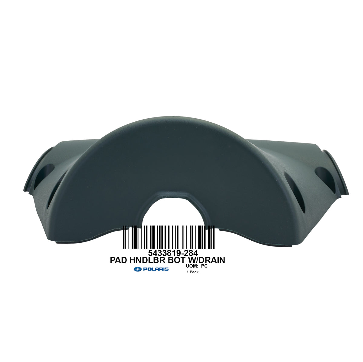 PAD HNDLBR BOT W/DRAIN AGRN
