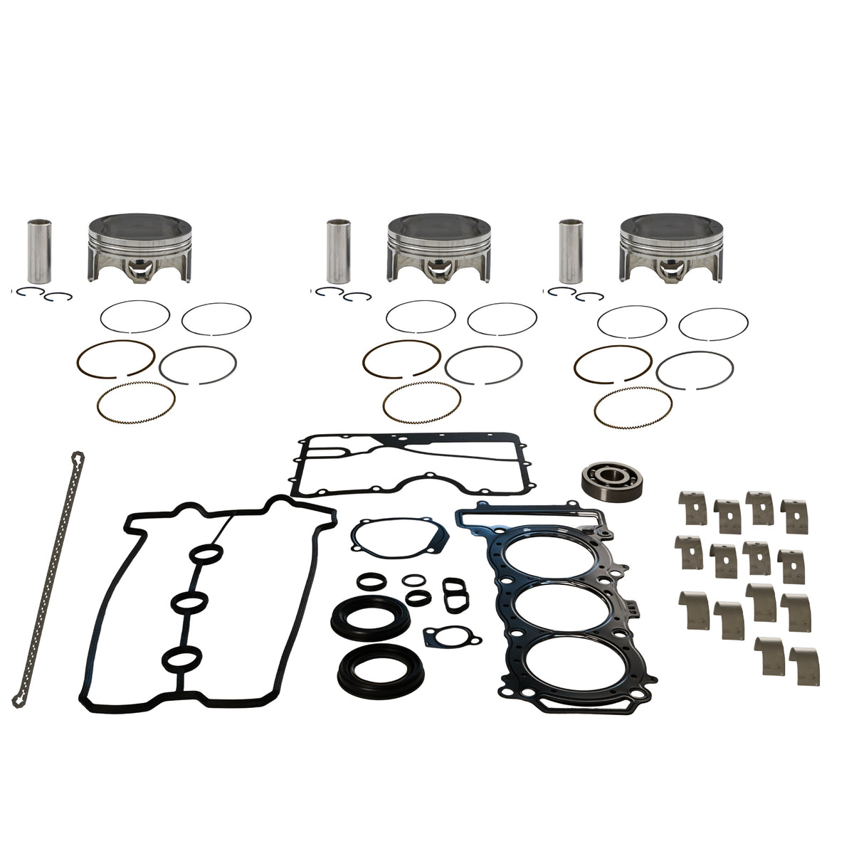SBT Engine Rebuild Kit compatible with Yamaha TR1 1050 Models