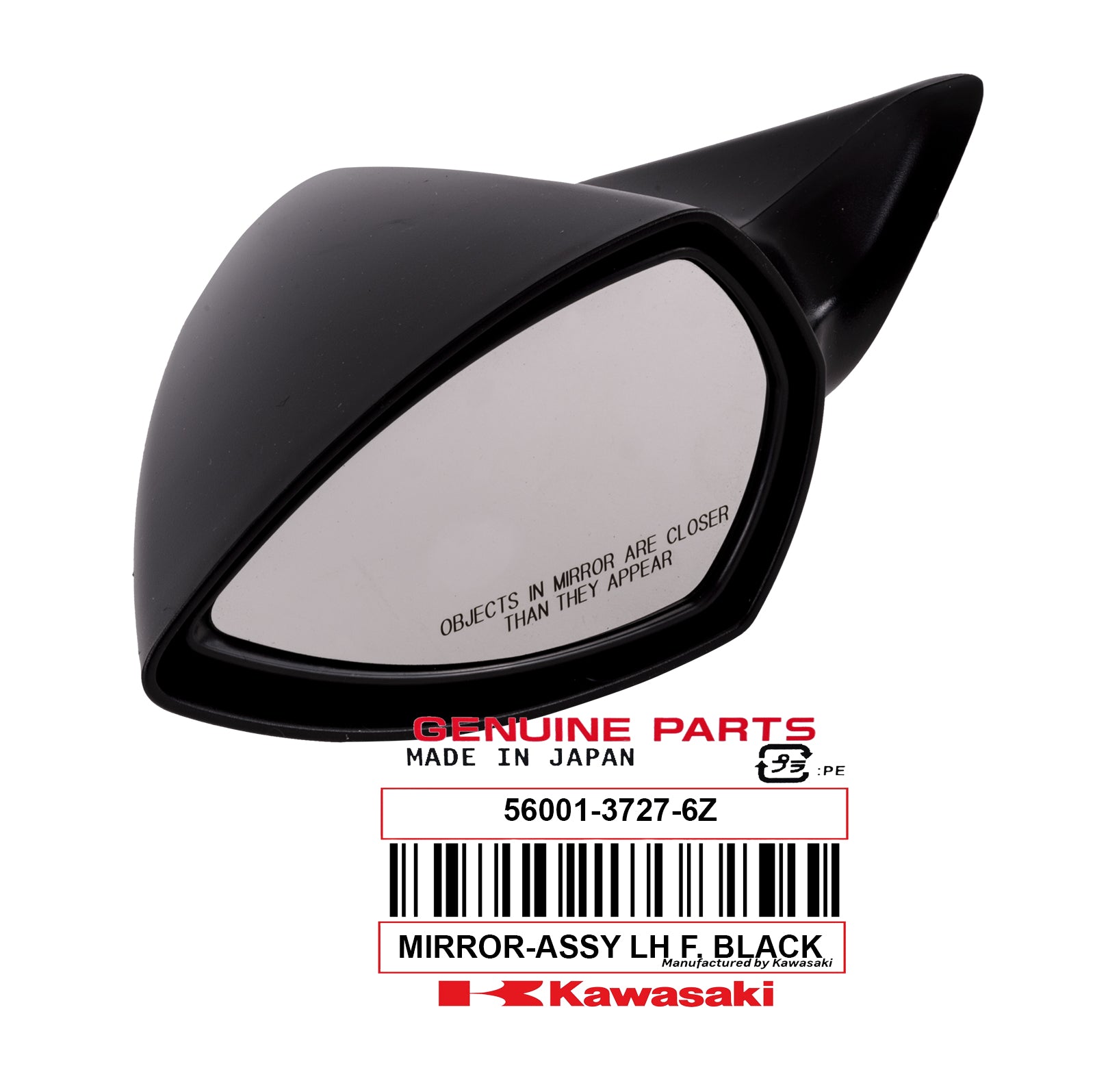 56001-3727-6Z MIRROR-ASSY LH F.BLAC