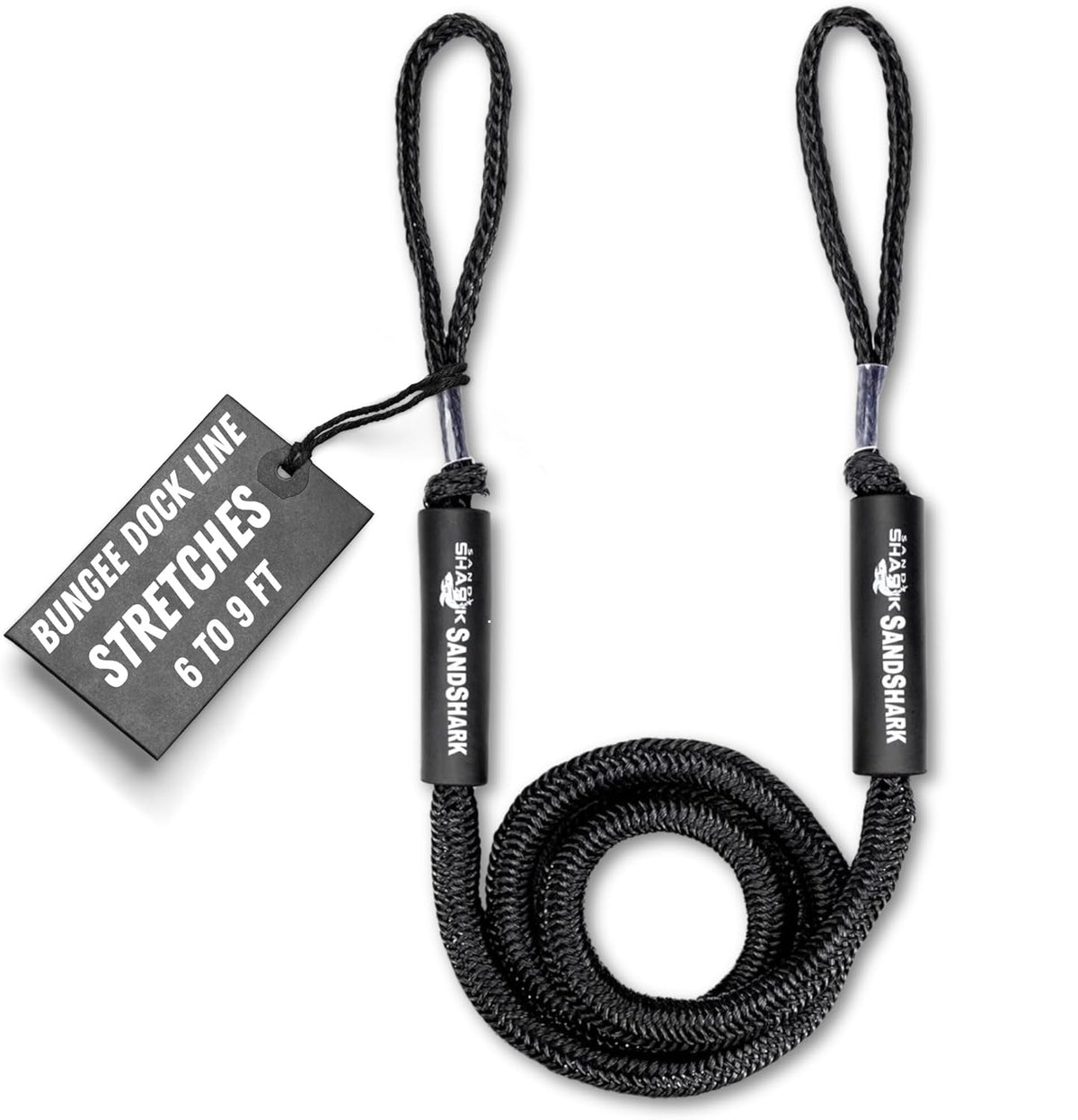 6-9 ft Bungee Dock Line  - The Ultimate Docking Solution for Your Watercraft