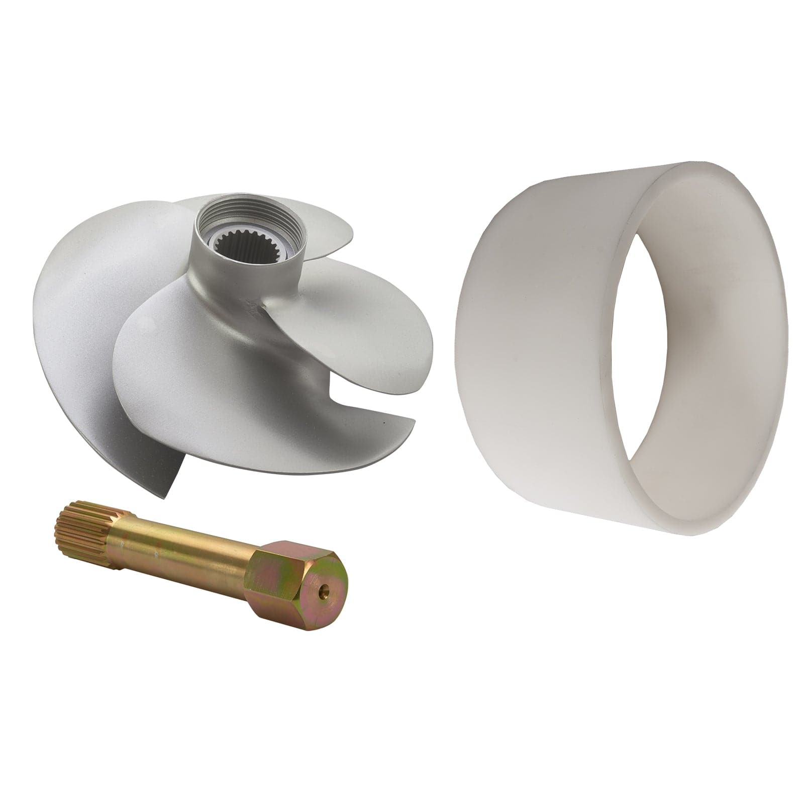 Impeller Solutions Impeller Kit Compatible with Sea-Doo GTX 4-tec 155 2002-2008, Wake 155 2008