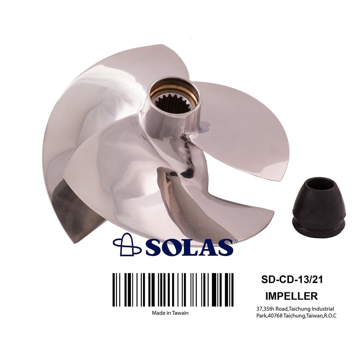 Solas Concord Series Impeller compatible with Sea-Doo SPX/GTX/XP 1993-1995