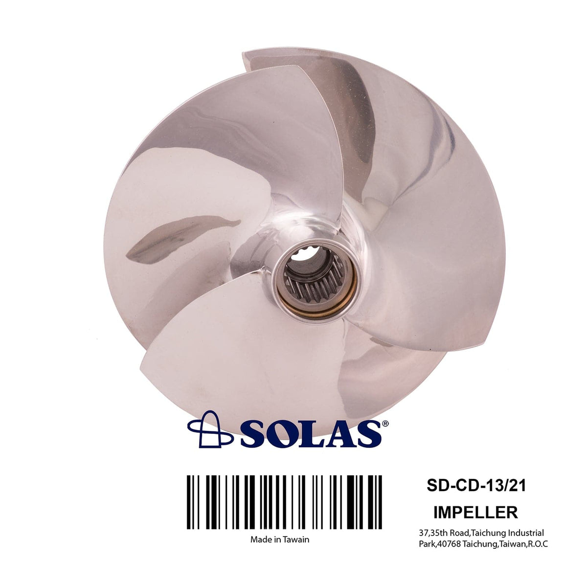 Solas Concord Series Impeller compatible with Sea-Doo SPX/GTX/XP 1993-1995