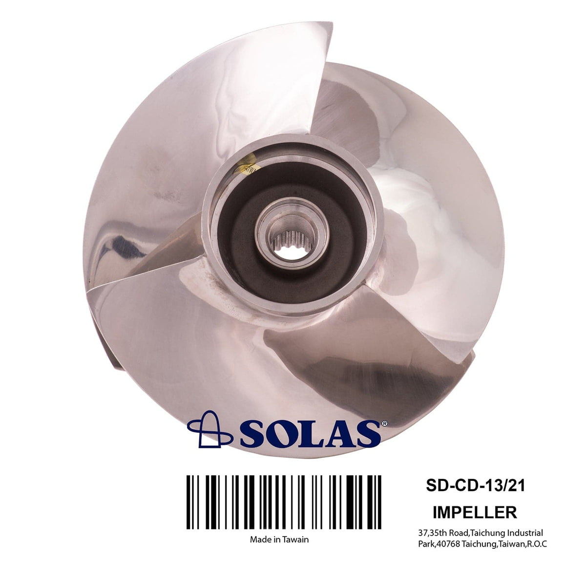 Solas Concord Series Impeller compatible with Sea-Doo SPX/GTX/XP 1993-1995