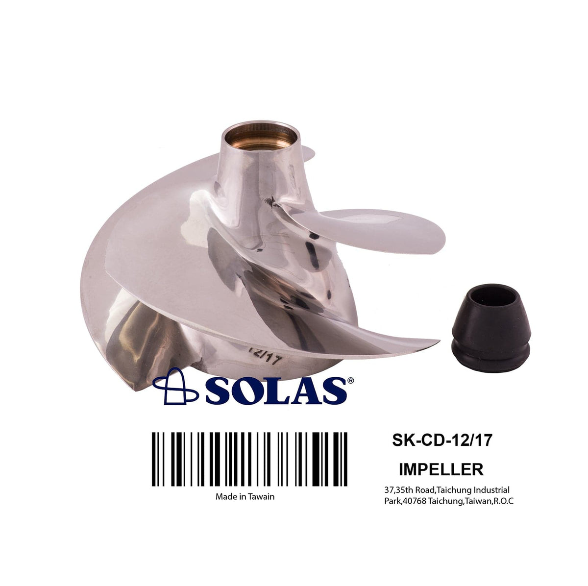 Solas Concord Series Impeller compatible with Sea-Doo Spark 2014-up