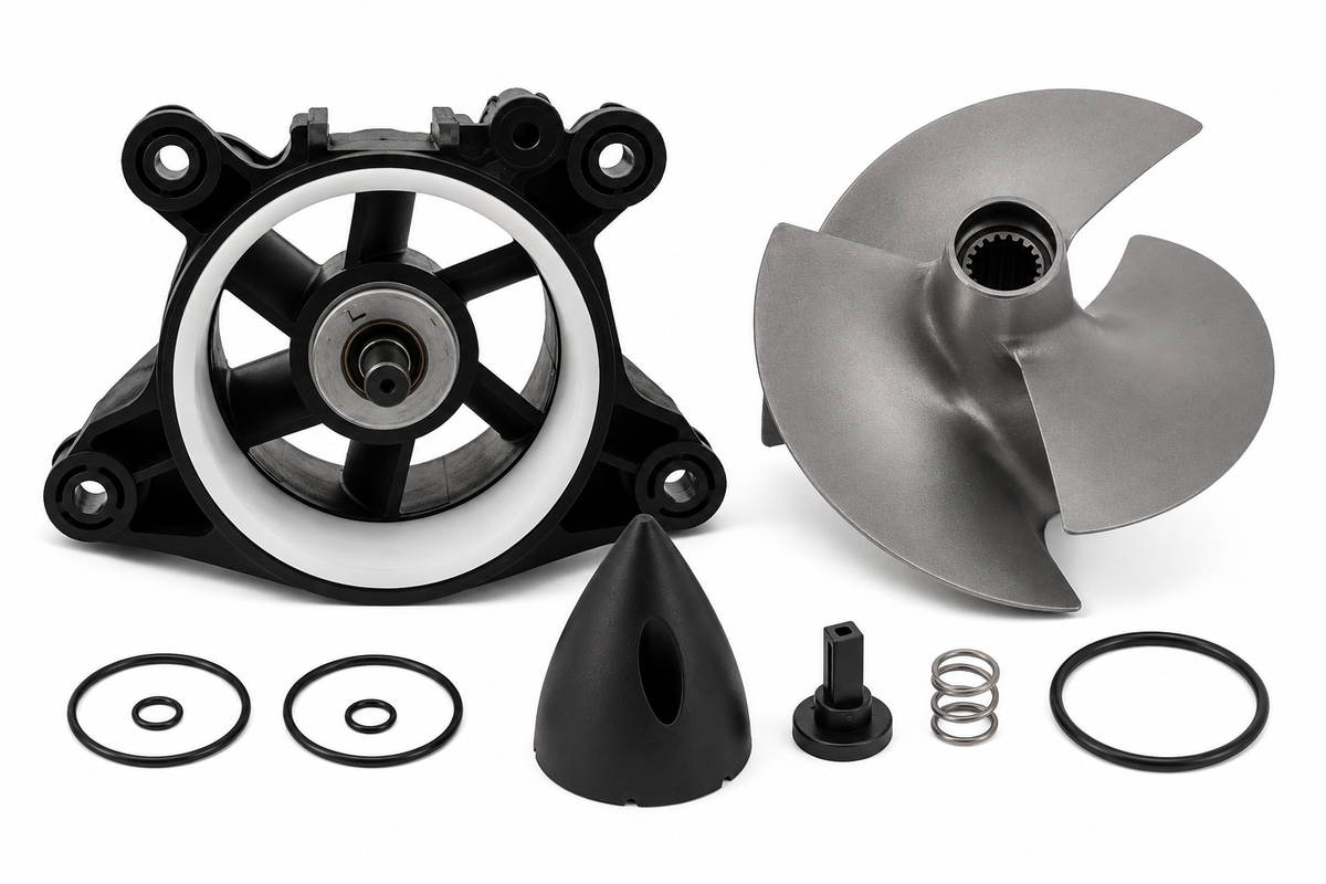 SBT Jet Pump Housing &amp; Impeller Kit for Sea-Doo 3D RFI GTI GTI LE