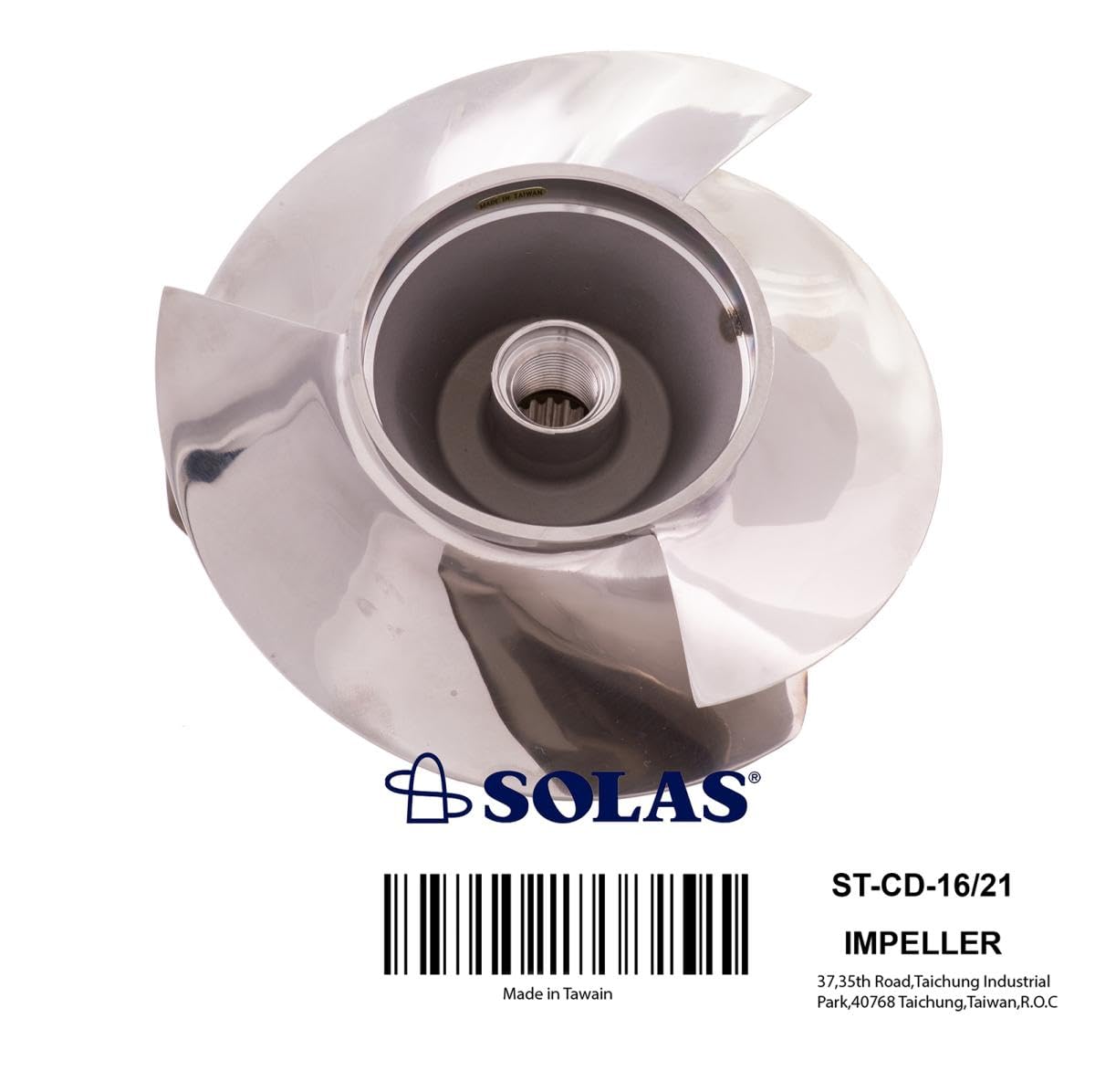 Solas Concord Series Impeller compatible with Sea-Doo XPL/GTX DI 1998-00