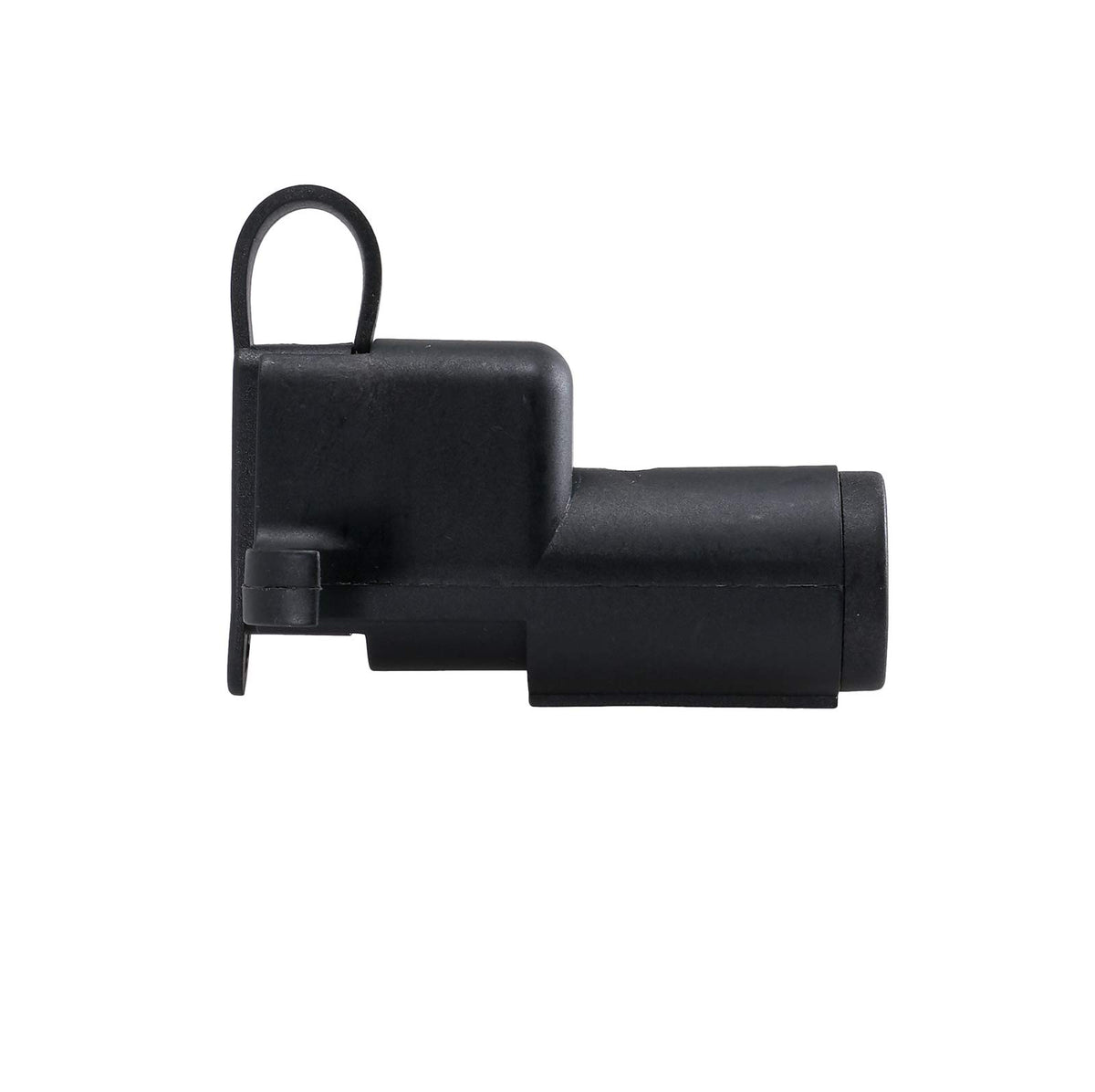 6/7-Pole Round to 4 Flat Trailer Adapter with Dust Cover