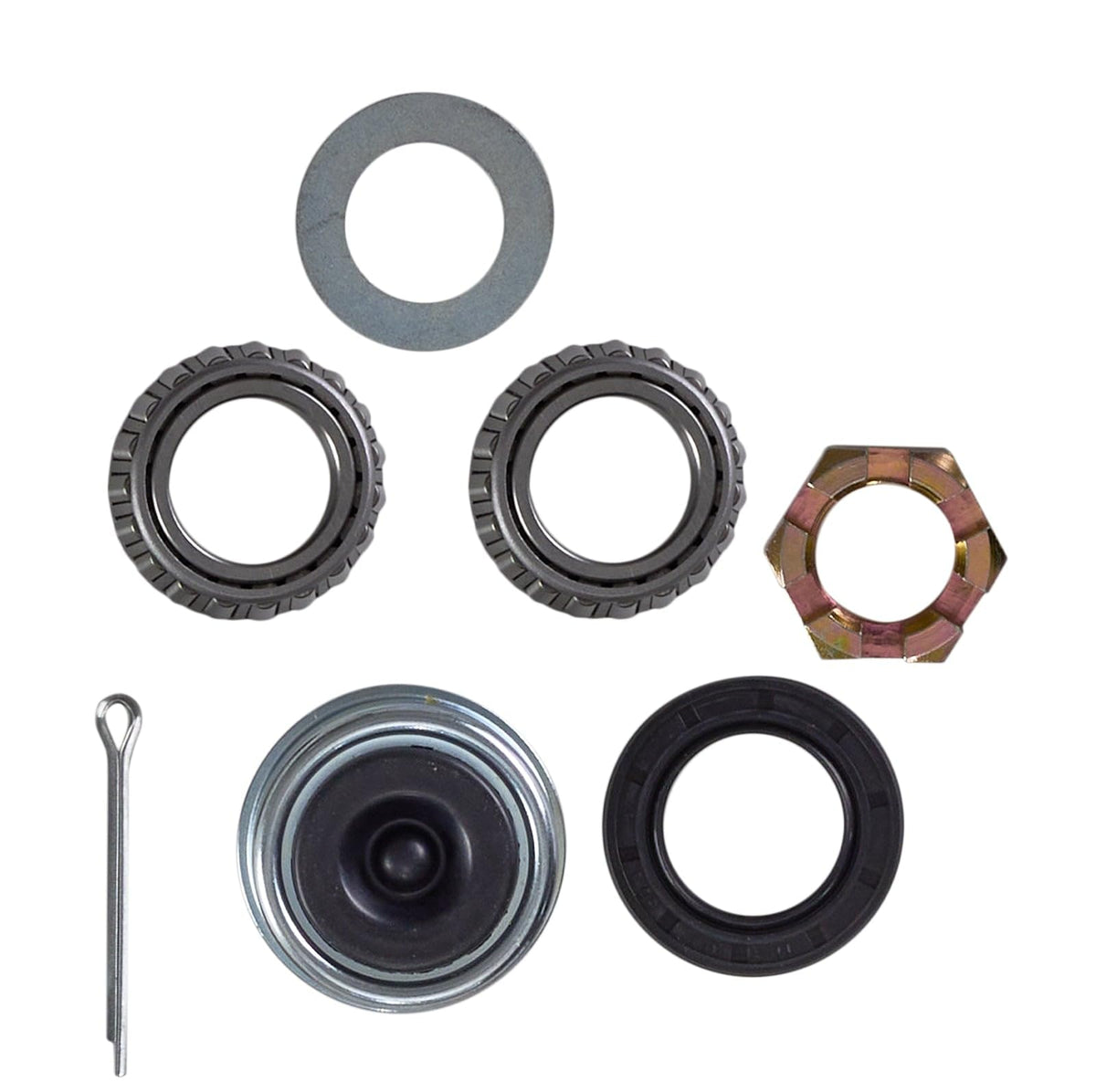 SBT 4-Bolt Trailer hub kit, 1 1/16" Bearing Size