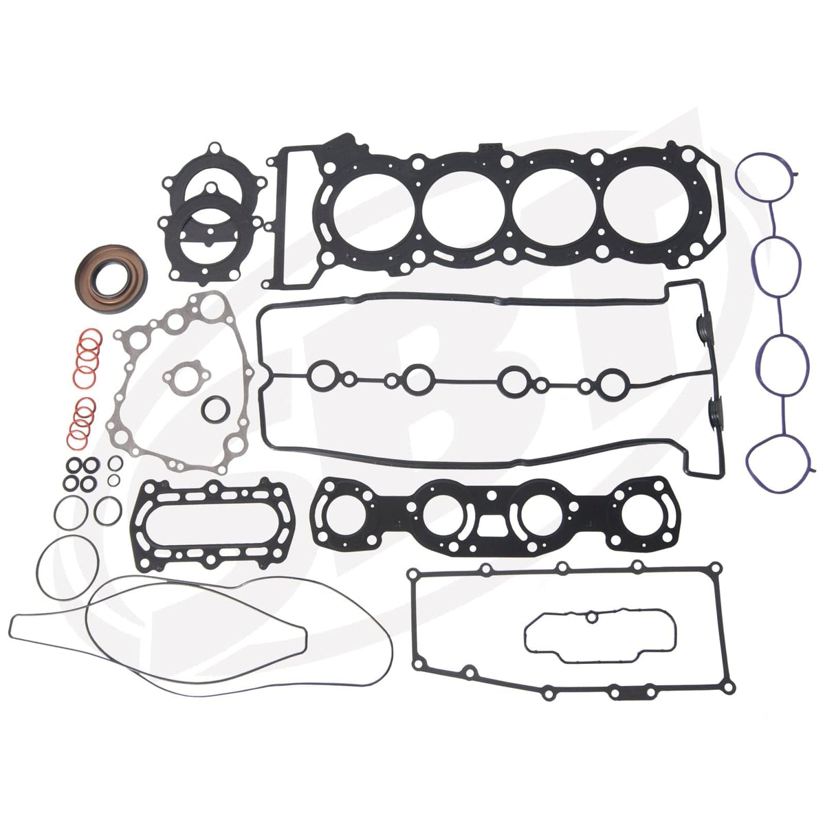SBT Complete Gasket Kit Fits Yamaha 6S5-W0001-02-00 6S5-W0001-01-00