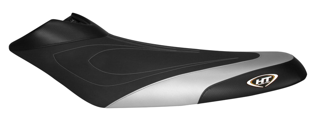 Hydro-Turf Premier Seat Cover compatible with Sea-Doo 04-11 RXP-X (black/Silver)