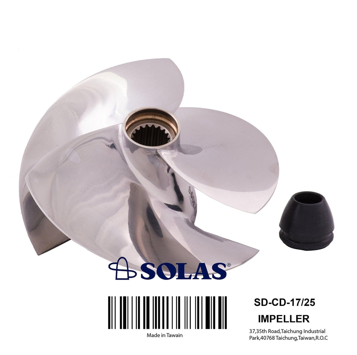 Solas Concord Series Impeller compatible with Sea-Doo XP/SPX/GSX 1996-1998
