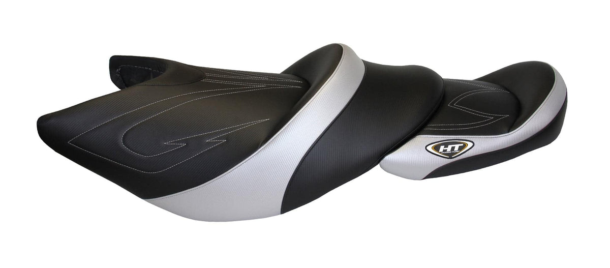 Hydro-Turf Seat Cover for Kawasaki Ultra 250LX/260LX/300LX/310LX (Black/Silver)