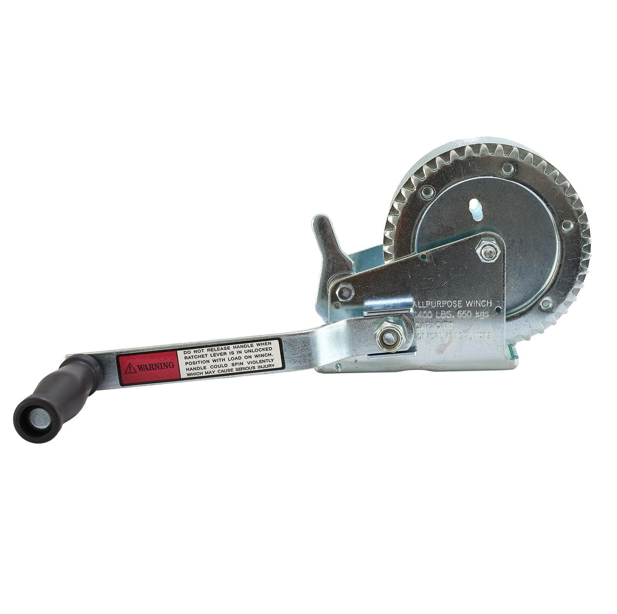 SBT Watercraft Superstore Winch Single Speed 1400lb