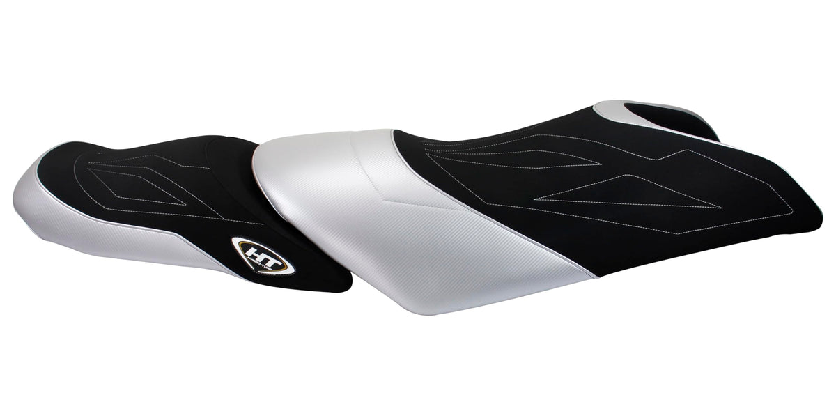 Hydro-Turf Premier Seat Cover for Yamaha 15-16 VXS 15-20VX VX DELUXE (Blk/Sil)