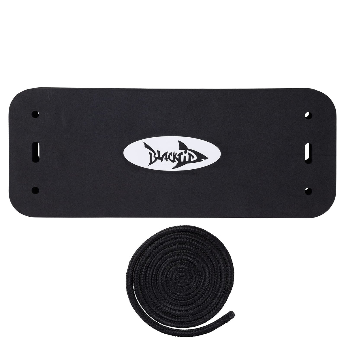 SBT BlackTip Jetsports PWC/JetBoat Bumper Black 50MM 19.5"x7.5"x2" Includes Rope