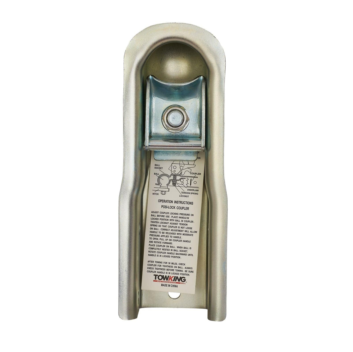 SBT Coupler- 1-7/8" Ball X 2" Channel, 2000lb Capacity
