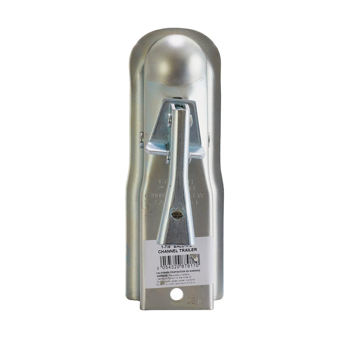 SBT Coupler- 1-7/8" Ball X 2" Channel, 2000lb Capacity