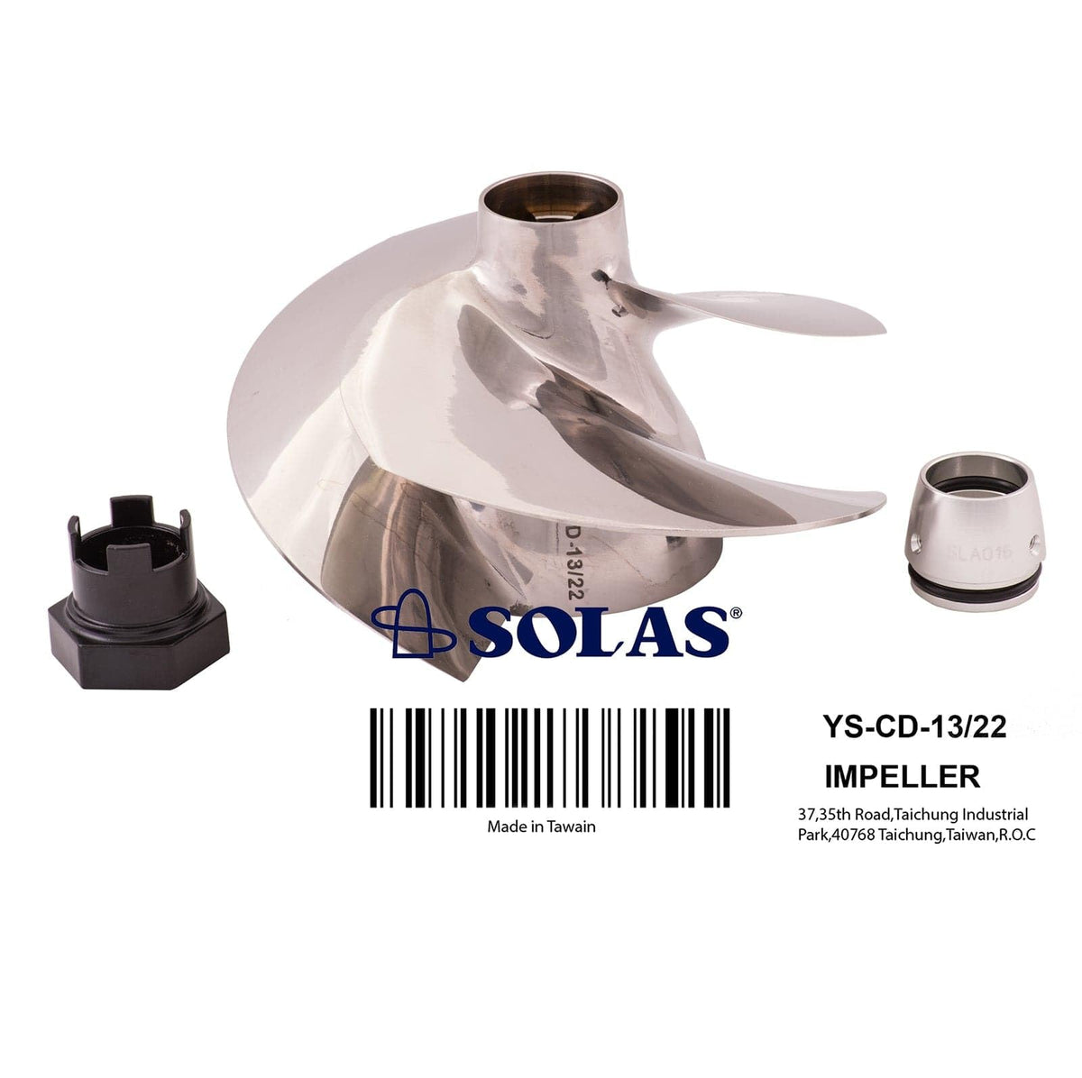 Solas Concord Series Impeller Yamaha FX Cruiser SHO/FX HO/FX SHO/FZR 2008-2014