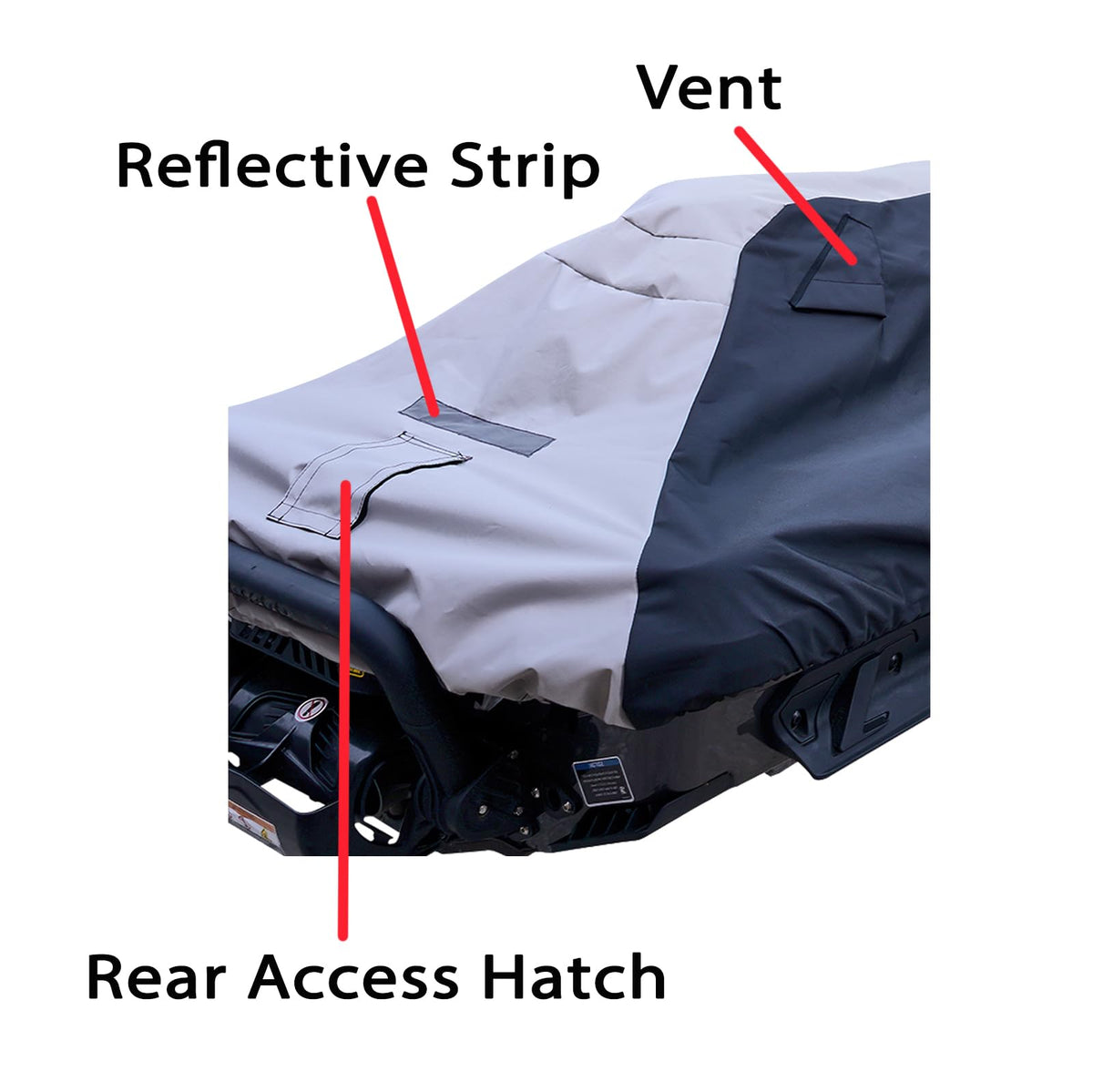Trailerable Storage cover with vents for Sea-Doo 1993-1995 GTX/ 1990-1991 GT/ 1996-2000 GTS