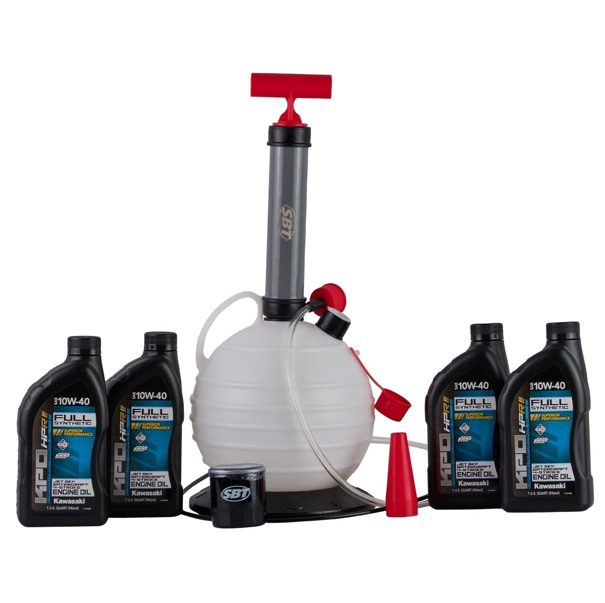 Oil Change Kit for Kawasaki 4 stroke STX 12F &amp; 15F