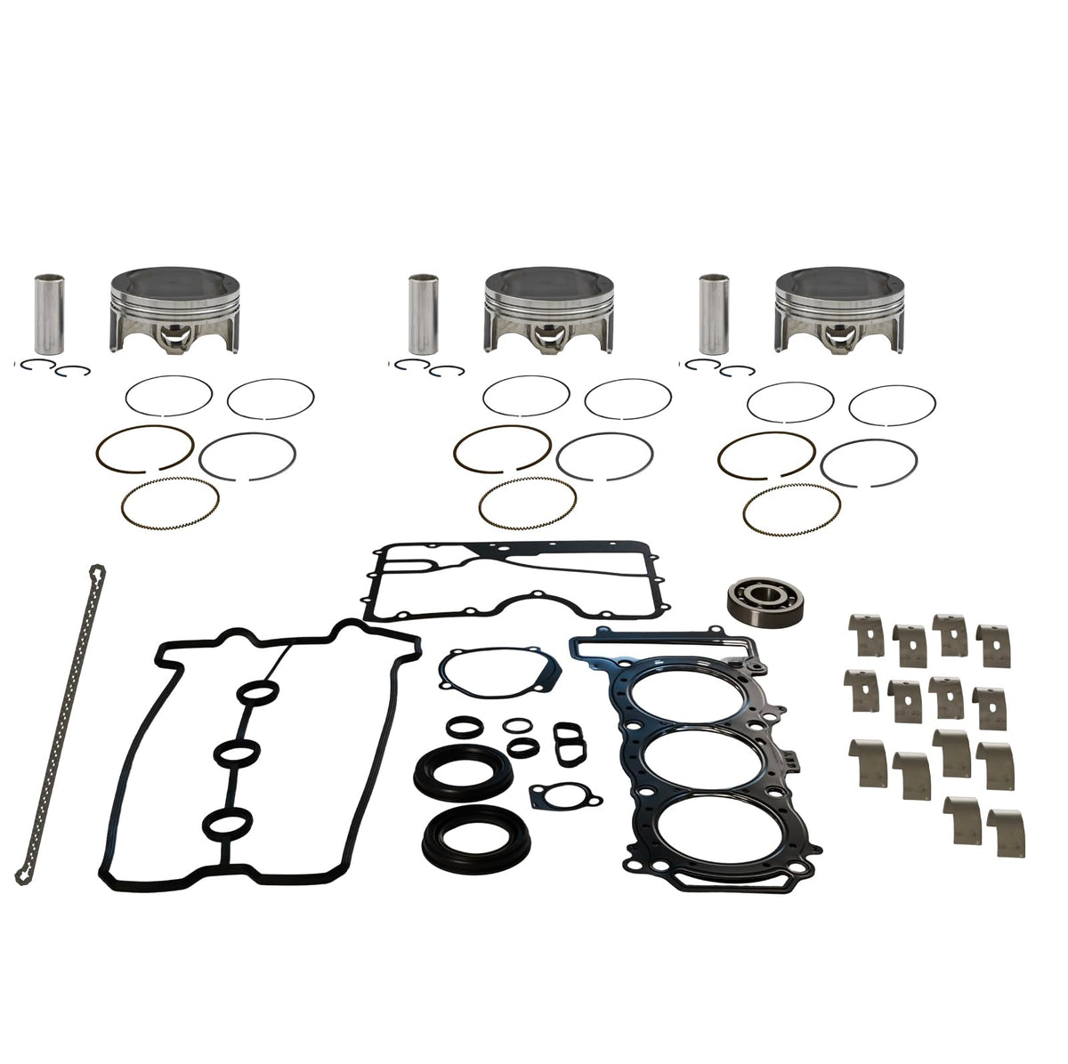 SBT Engine Rebuild Kit compatible with Yamaha TR1 1050 Models