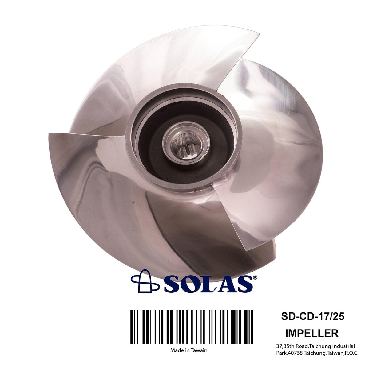 Solas Concord Series Impeller compatible with Sea-Doo XP/SPX/GSX 1996-1998
